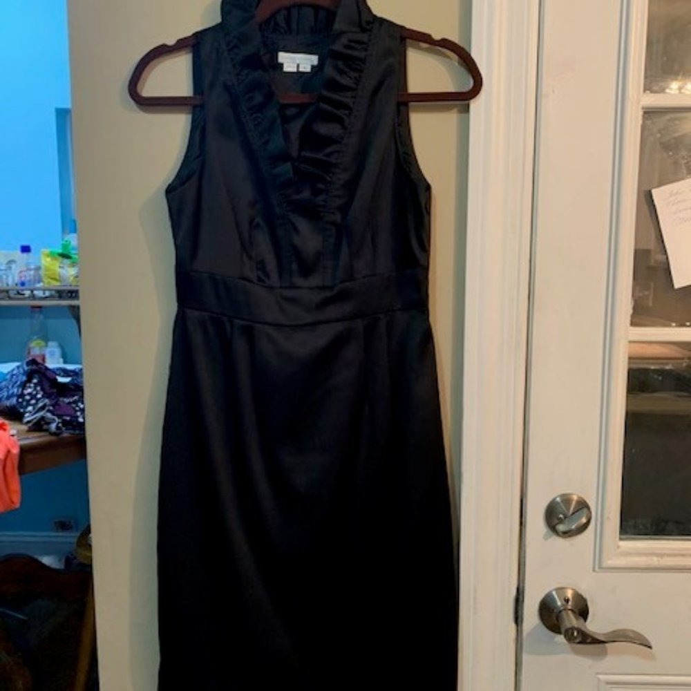 London Time Black Basic Evening Dress Size 4